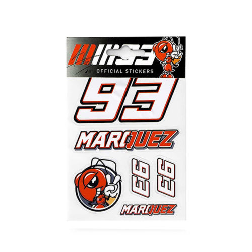 19 53006 Official Marc Marquez Large Sticker Set 